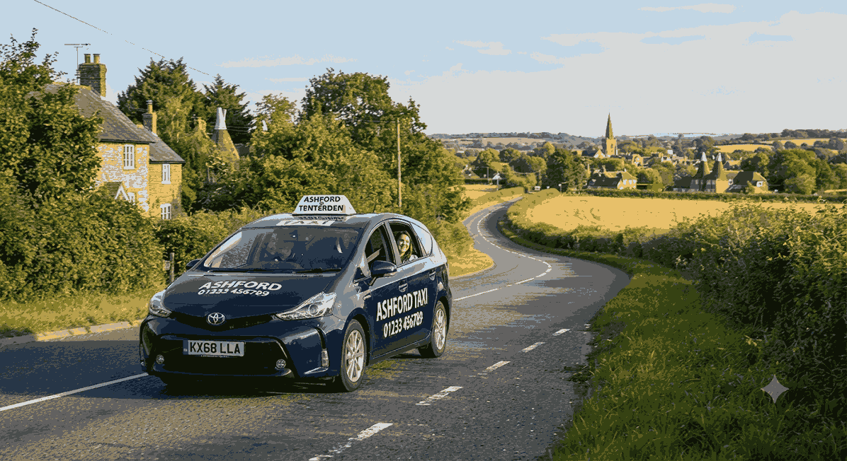 Taxi From Ashford to Tenterden