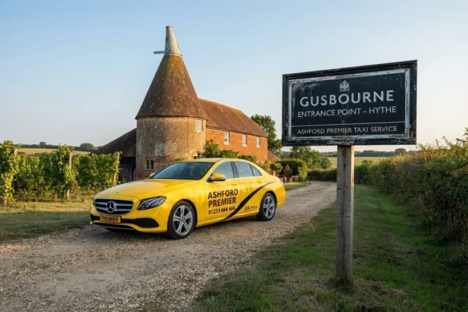 Taxi From Ashford International Station to Gusbourne