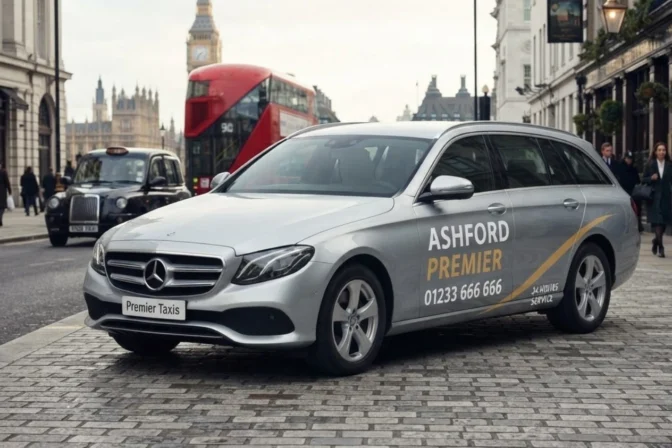 Taxi From Ashford to London