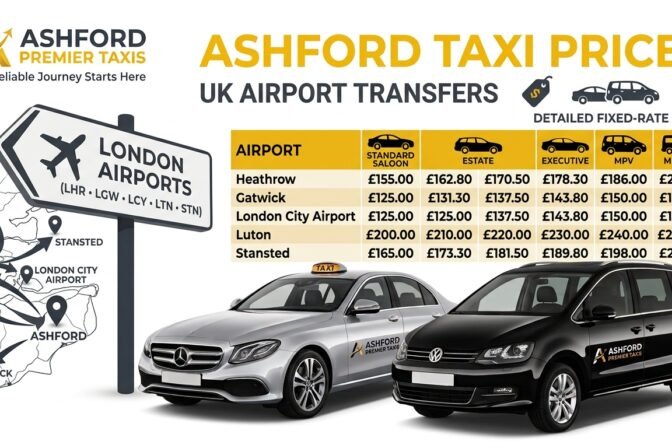 Ashford Taxis Prices