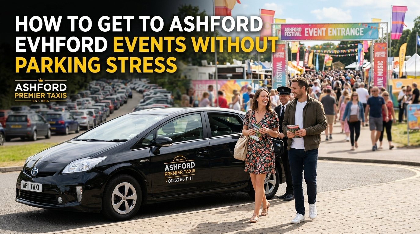 How to Get to Ashford Events Without Parking Stress